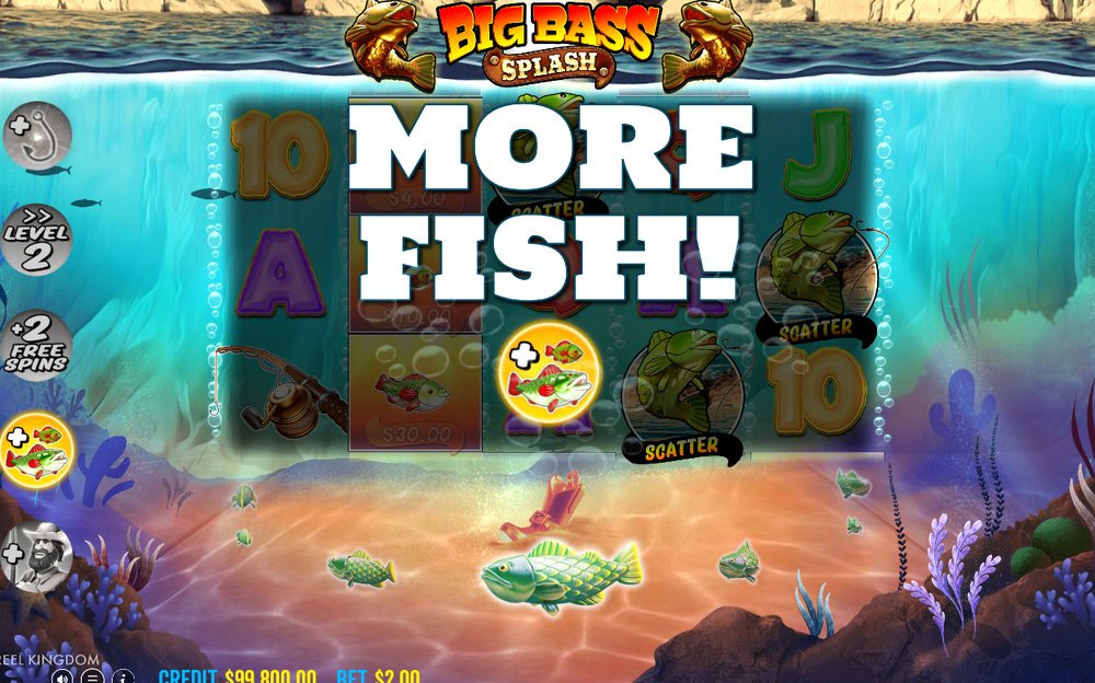 Free Spins med Fiskaren på alla rullar